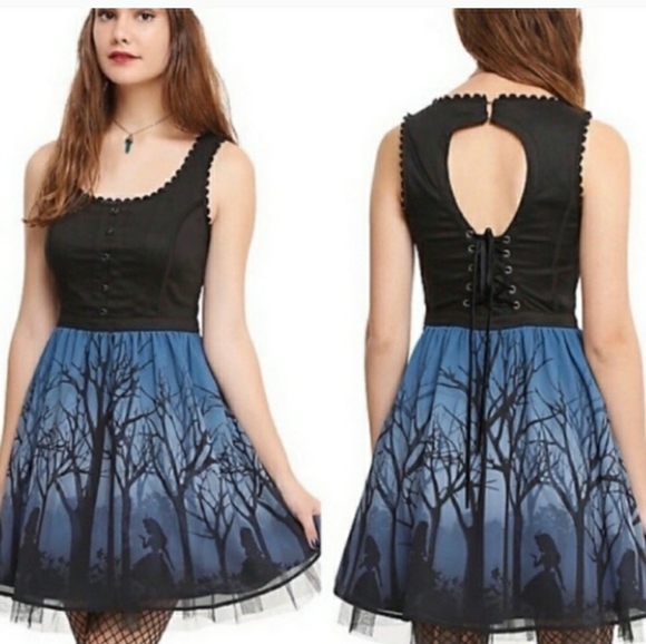 Disney Dresses & Skirts - SALE! hot topic alice in wonderland dress